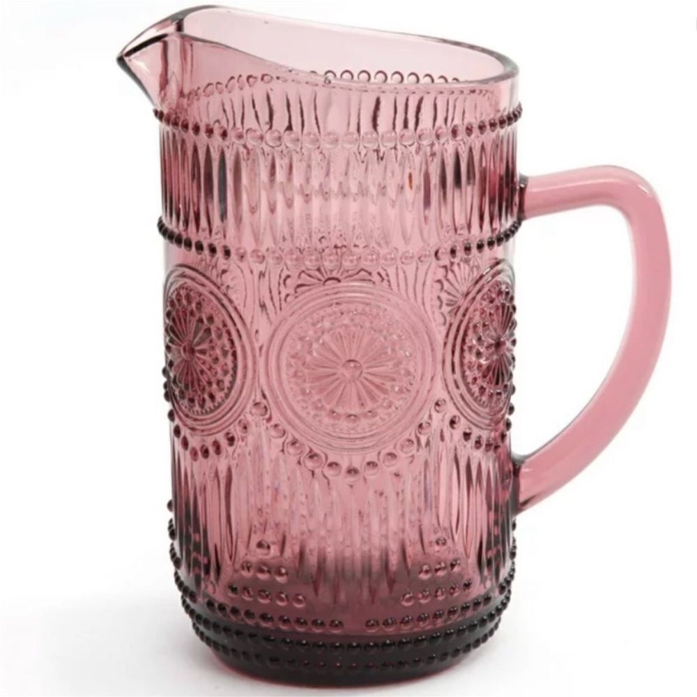 The Pioneer Woman Plum Purple Adeline 1.59-Liter Glass Pitcher